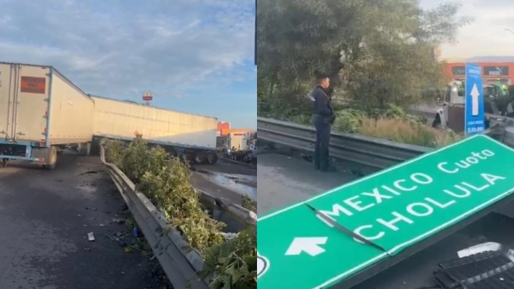 CIERRES parciales en la autopista México-Puebla hoy 31 de agosto de 2024