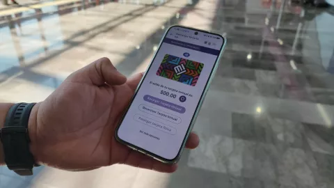 Tarjeta del Metro de CDMX.