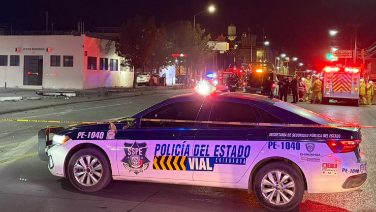 Accidente en la 20 de Noviembre