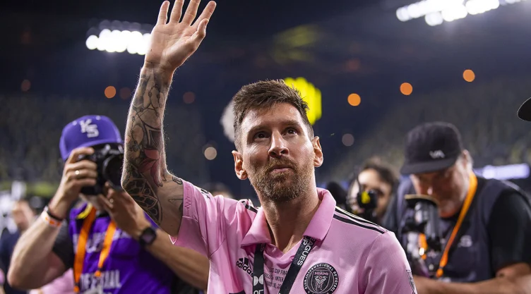 Messi con el Inter Miami