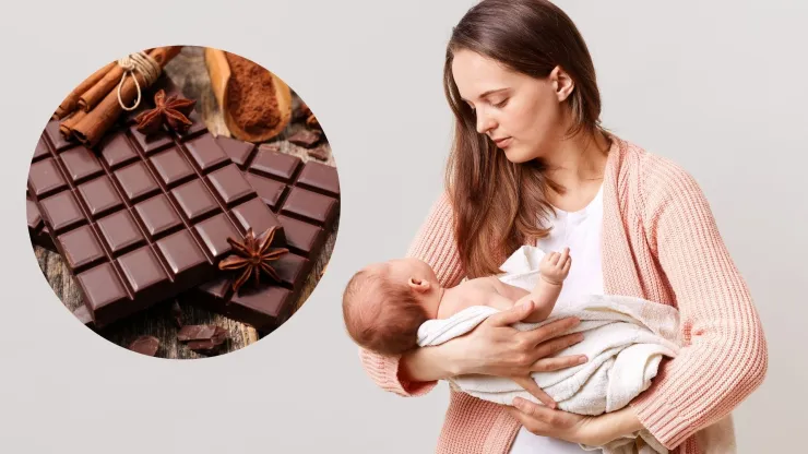 chocolate lactancia
