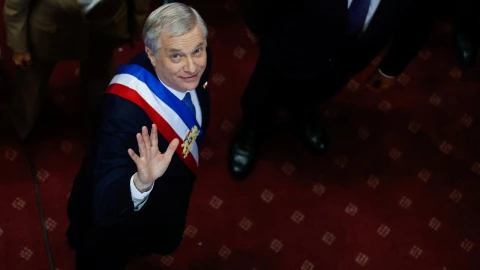 José Antonio Kast, presidente de Chile, en su toma de posesión el 11 de marzo de 2026.