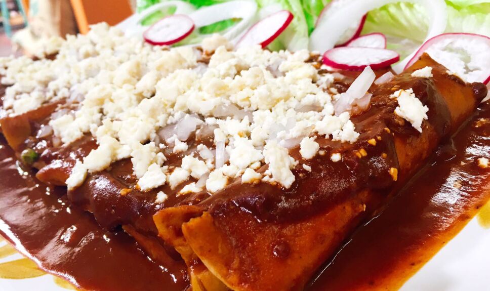 Receta Enchiladas dulces de cuaresma Cocineros Mexicanos