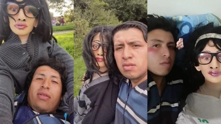 Historia de amor con muñeca de trapo