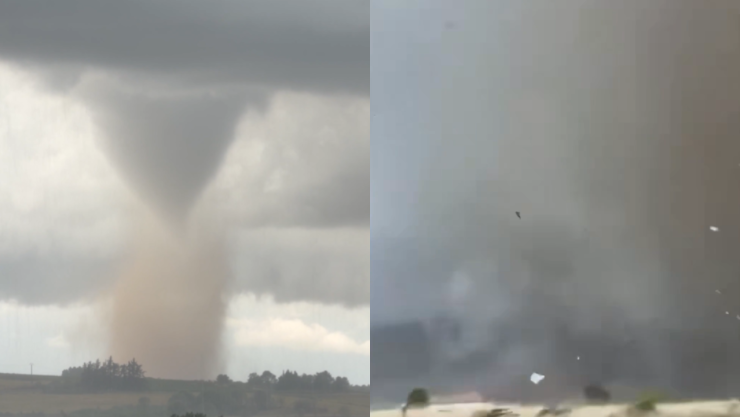 VIDEO | Gran tornado y tormentas extremas golpean la región de Aude en Francia; reportan severos daños