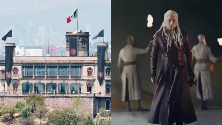 ¡La reina Rhaenyra Targaryen llega a México! Castillo de Chapultepec es invadido por ‘House of the Dragon’; así luce el recinto