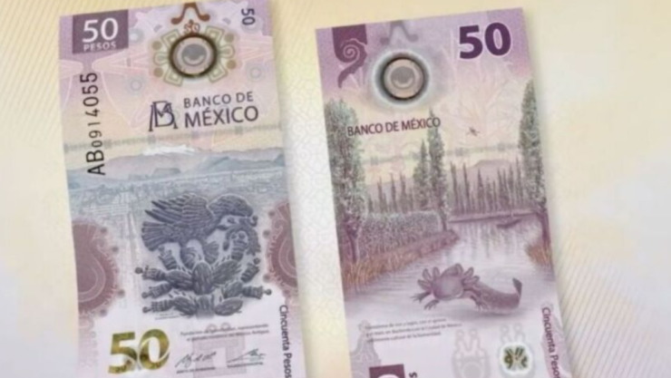 Billete de 50 pesos
