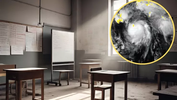 Clases en Veracruz por huracán Erick categoría 3