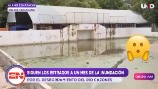 Siguen los estragos a un mes de la inundación en Álamo