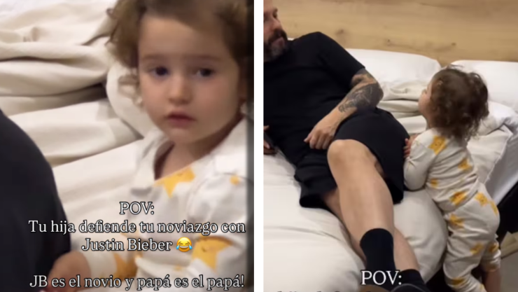 VIDEO VIRAL_ Niño se pelea con su papá; dice que el novio de su mamá es Justin Bieber.webp