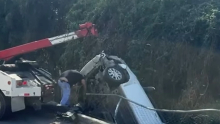 Conductor huye choque Puebla, atropella mujer y cae en zanja en Cuautlancingo HOY