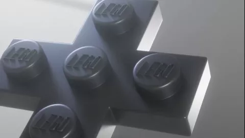 Consola de Nintendo de Lego