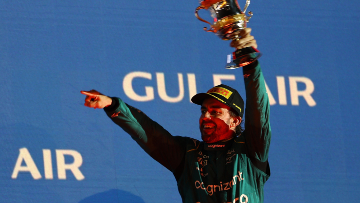 Fernando Alonso, piloto de Aston Martin