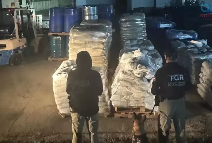 Detienen a una persona y decomisan droga