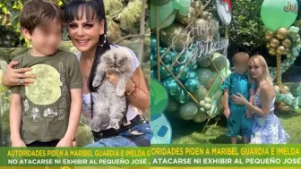 Autoridades regañan a Maribel Guardia y a Imelda Garza por usar la imagen de José Julián.jpg