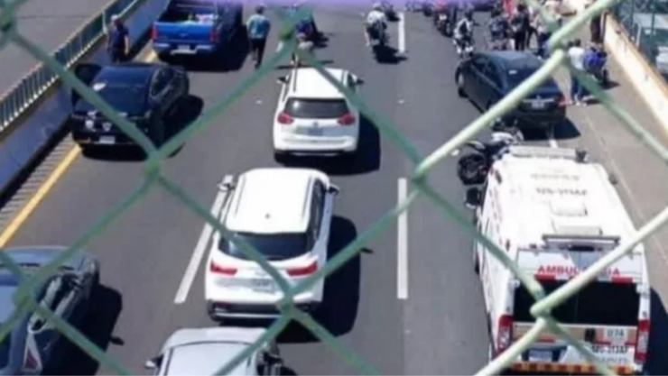 Se registra cierre en la Autopista México-Cuernavaca HOY.