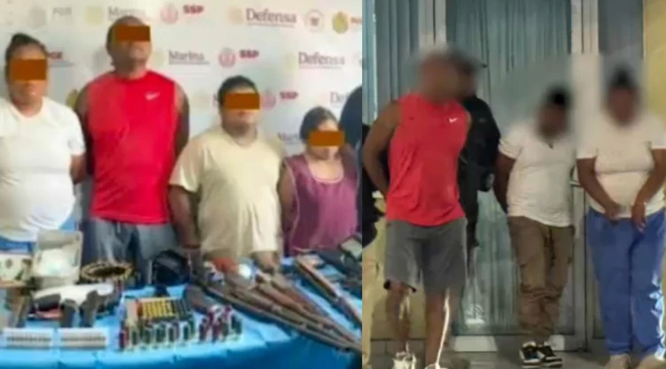 Familiares del exalcalde de Coxquihui, Reveriano Pérez Vega, detenidos en Veracruz