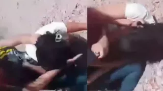 Maestra agredida con agua hiriviendo