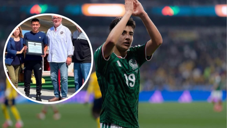 Escuela de Gilberto Mora lo felicitó públicamente por graduarse de preparatoria tras el Mundial 2026