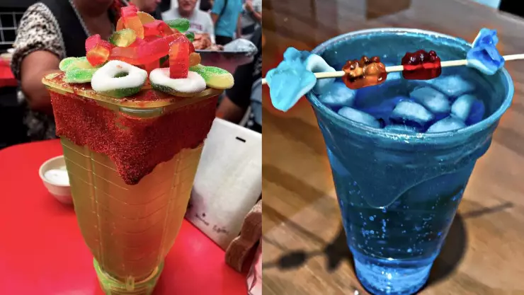 Lugar para comprar las mejores micheladas y azulitos en la CDMX