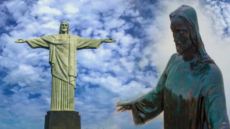 Esta es la diferencia de altura del Cristo Rey de Guanajuato y el Cristo Redentor de Brasil