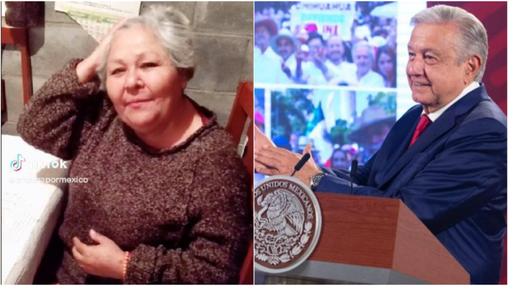 Reaparece en video mujer que llamó “indio pata rajada” a AMLO