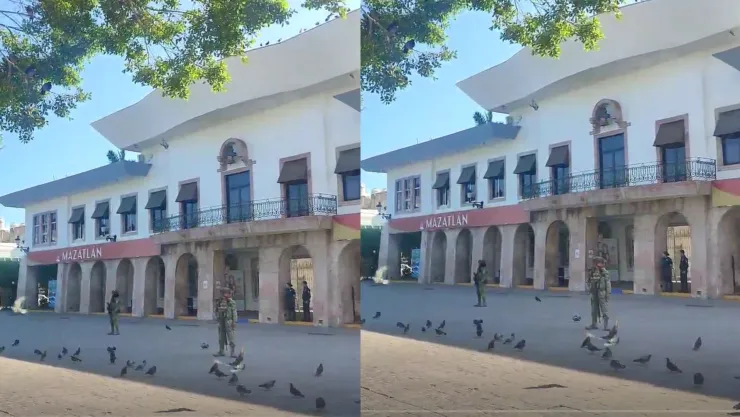 Localizan explosivo en el Ayuntamiento de Mazatlán hoy 21 de mayo de 2025. .jpg
