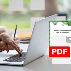 Acta de nacimiento 2025 ¿Cómo descargar una copia certificada en PDF?