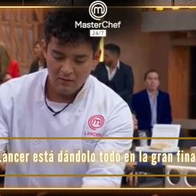Lancer sudando