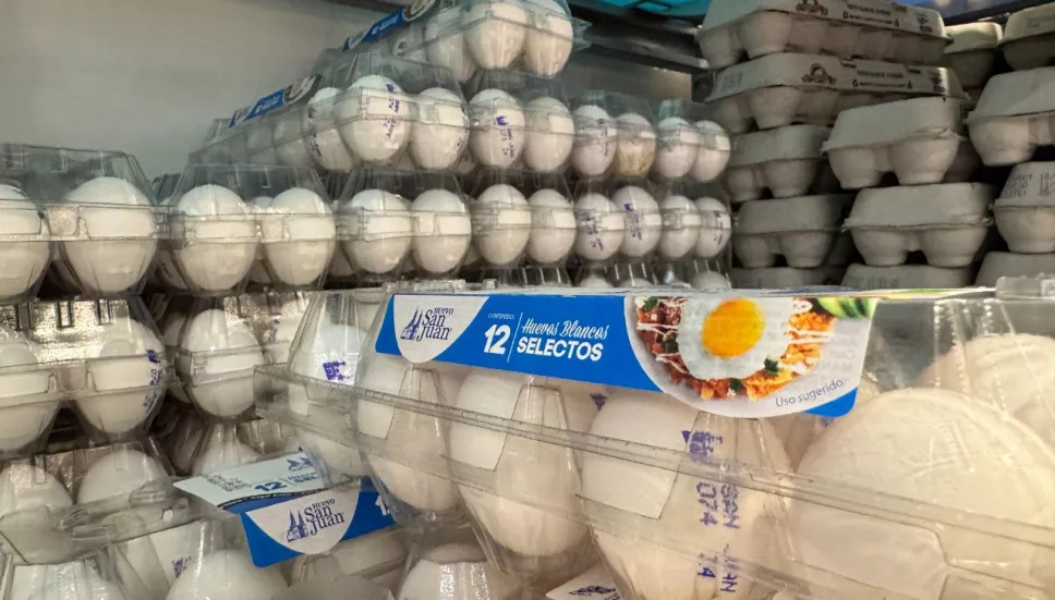 Precio del huevo en Mexico