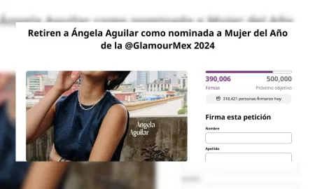 Petición para retirar el título Mujer del Año 2024 a Ángela Aguilar