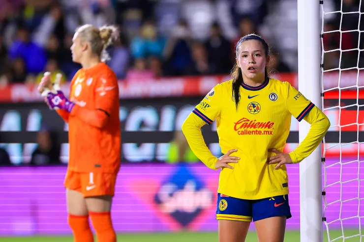 Alexa Soto en la final Pachuca vs América, Clausura 2025