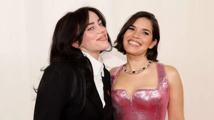 Billie Eilish y America Ferrera