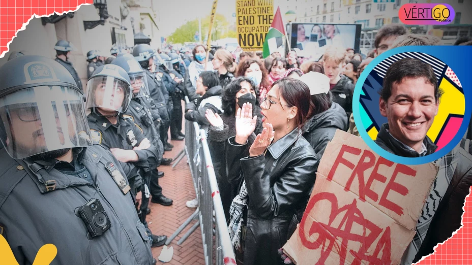 PROTESTAS UNIVERSIDADES EU