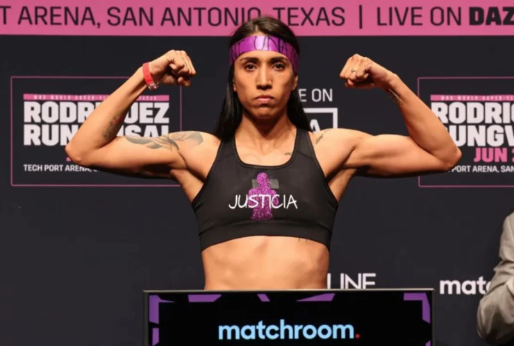 Boxeadora mexicana, Alma Ibarra, Jessica McCaskill , box femenil, video