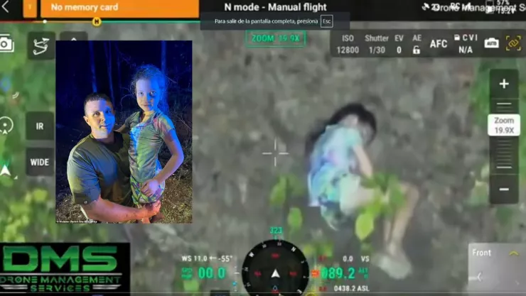 NIÑA ES ENCONTRADA EN UN BOSQUE