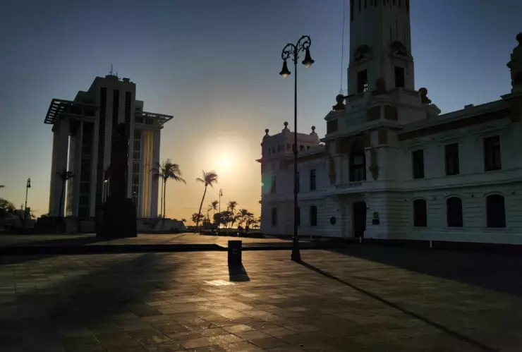 Mañanas frías en Veracruz