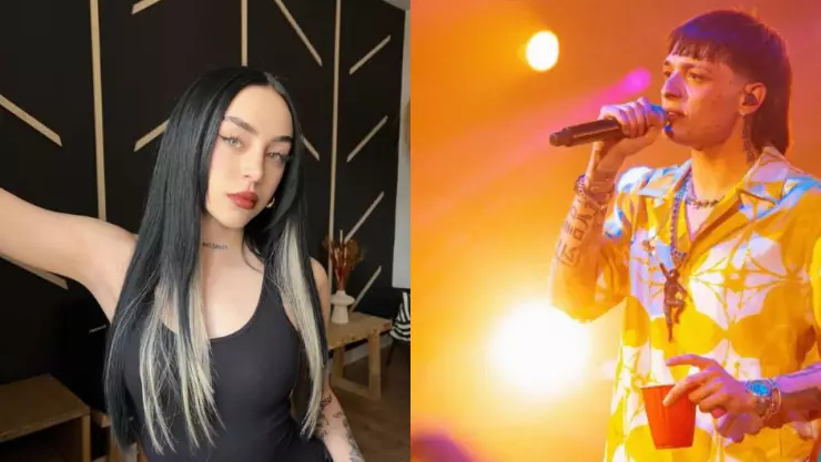 ¿Peso Pluma y Nicki Nicole juntos? A los cantantes se le ven juntos en Disney