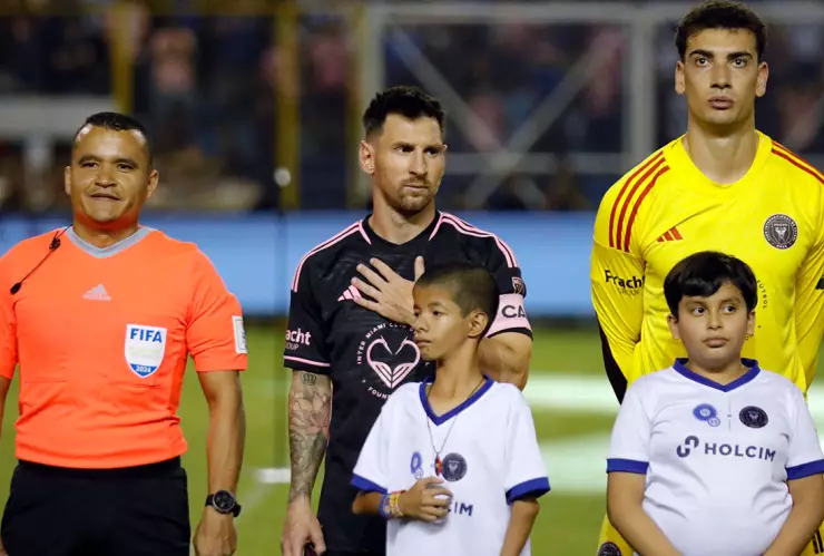 Lionel Messi con el Inter Miami