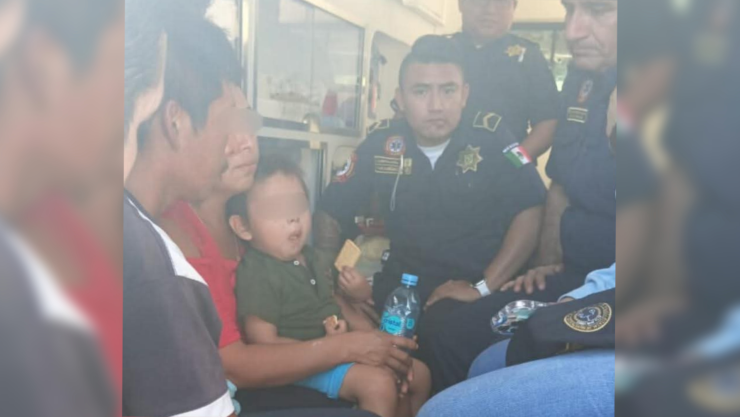 Encuentran a menor extraviado en Yaxcabá, Yucatán; pobladores ayudaron a buscarlo.jpg