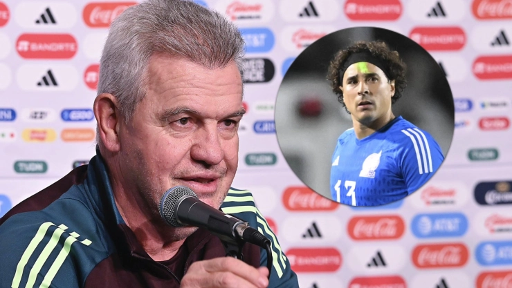 Javier Aguirre y Guillermo Ochoa