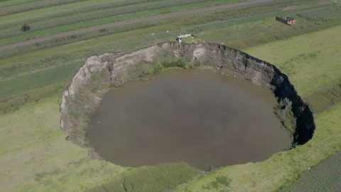 Socavón de puebla aumenta de tamaño