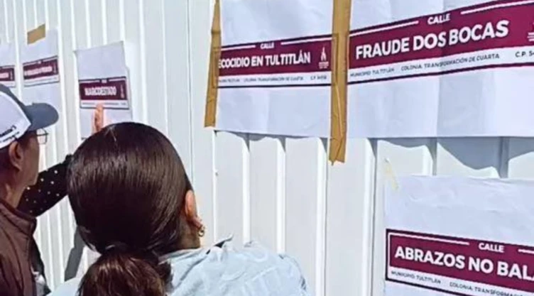 protesta-en-tultitlan-vecinos-cambian-nombres-calles-en-colonia-cuarta-transformacion