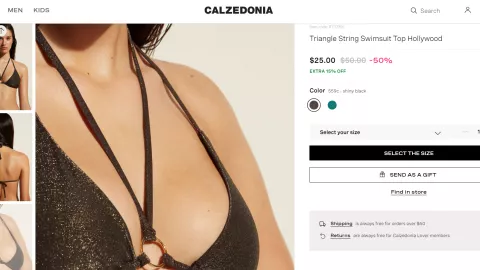 Jennifer Lopez top Calzedonia