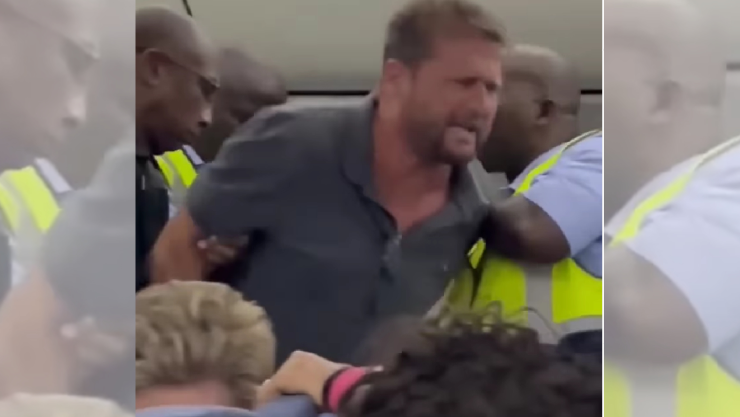 pasajero violento desvia un vuelo de air europe