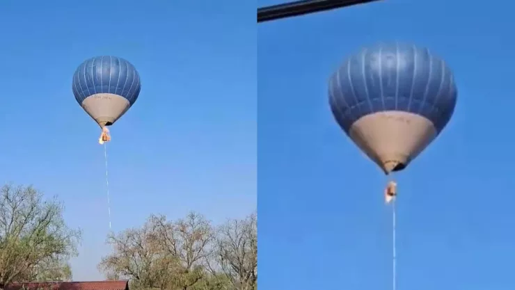Globo aerostático Teotihuacán