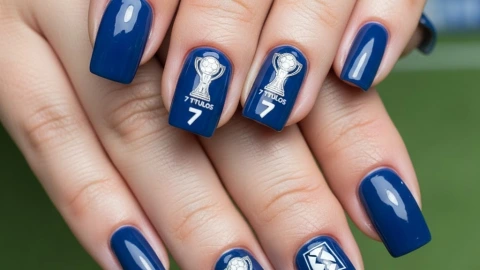7 diseños de uñas inspiradas en Pumas UNAM: son hermosas y quedan en cortas o largas