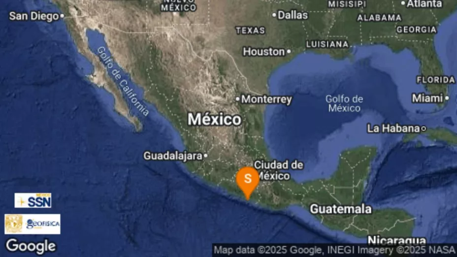 Se registra fuerte sismo HOY 19 de septiembre en México; movimiento telúrico pone a temblar a Guerrero
