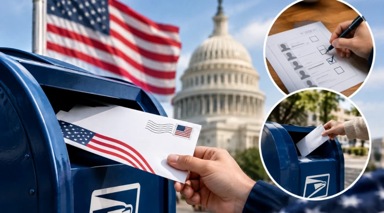 ¿Cómo pedir la boleta por correo para las elecciones en Estados Unidos 2026 y cómo devolverla?