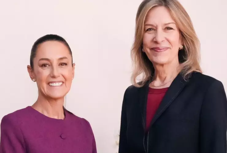 Claudia Sheinbaum recibe a la comitiva del presidente Joe Biden: ¿Qué temas tocaron?